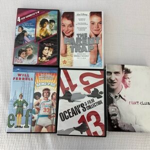 Bundle of 5 DVDs 11 Movies comedy action romance will ferrell Sandra bullock